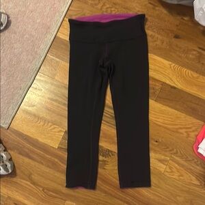 Lululemon Wunder under reversible leggings